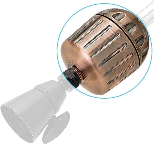 Sprite Showers HO2-ORB - Filtro de ducha universal de alto rendimiento 2, bronce aceitado