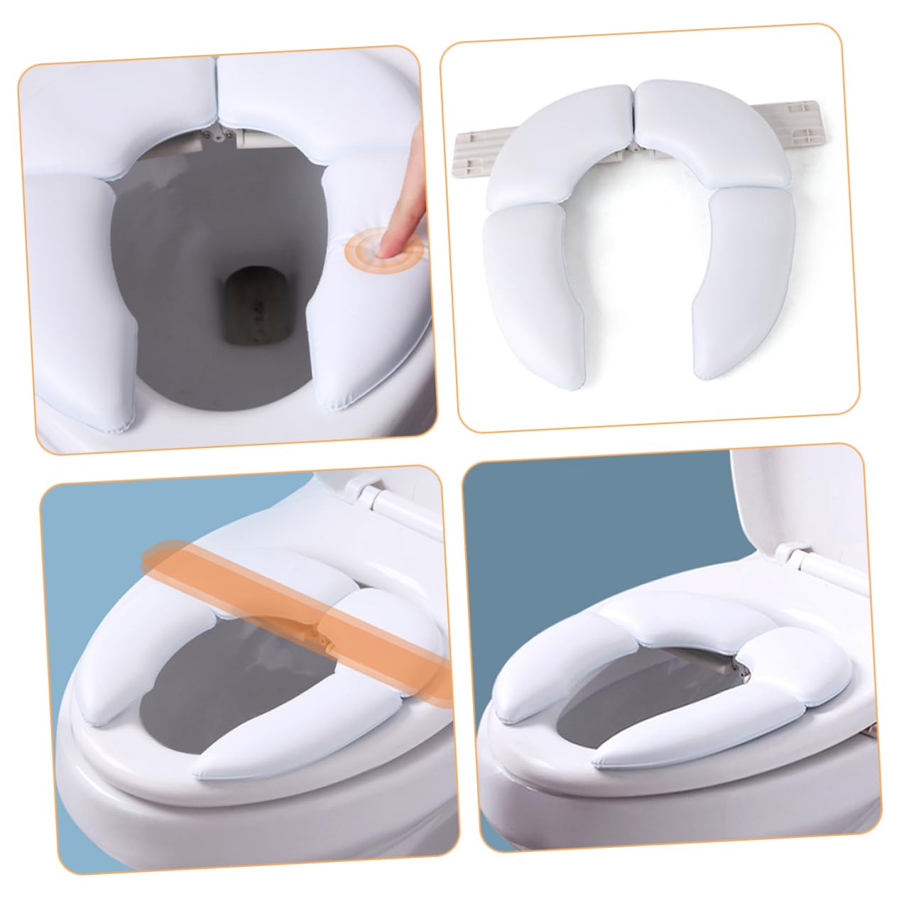 ERINGOGO Toilet Seat Pad Portable and Cushion for Potty Training Comfortable Design for Use for Outdoor and Indoor Activities