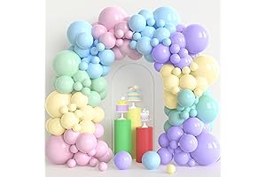 Pastel Balloon Garland Arch Kit: Celebrate with a Burst of Pastel Colors