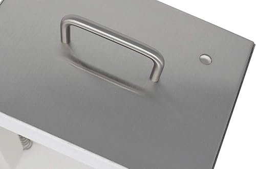 Vista 3 de TableTop - Horno eléctrico de alta temperatura de 2200 grados, orificio de ventilación, controlador programable, fabricación de joyas, cera