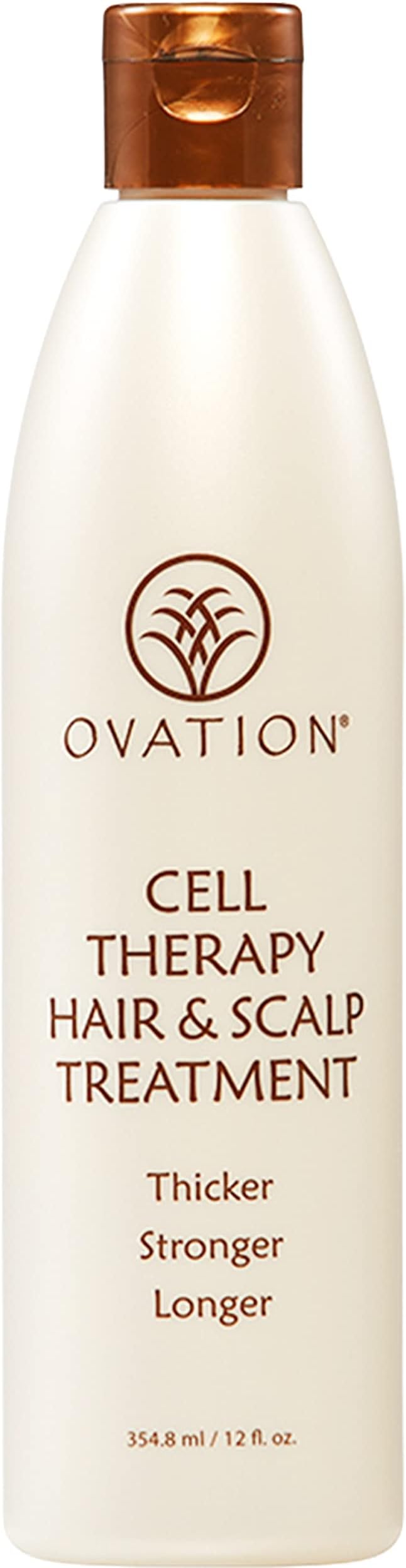 Cell Therapy Hair Growth & Scalp Treatment for Men & Women - For All Hair Types, Helps Reduce Breakage & Split Ends - No Minoxidil, Sulfates, or Parabens - With Biotin, Vitamin B5, Aloe