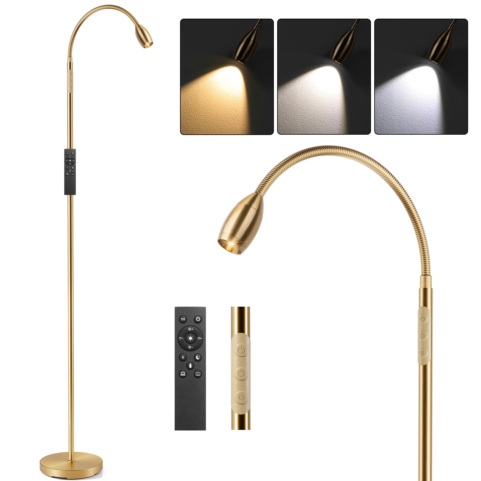 AUZONIMICS Reading Floor Lamp