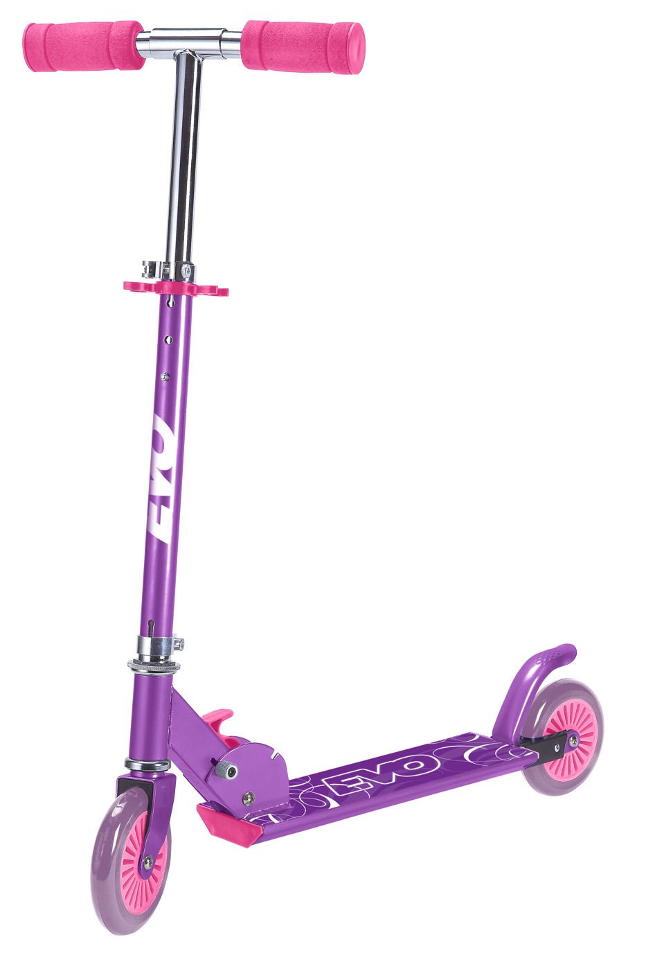HTIEvo Folding Scooter Purple/Pink