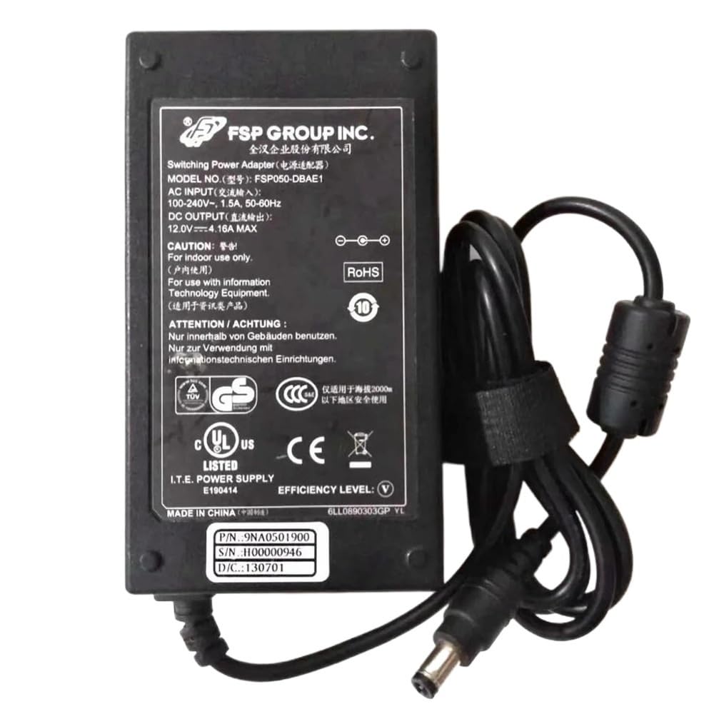Cargador FSP 12V 4.16A soluciona los apagones de tu monitor con cable UK