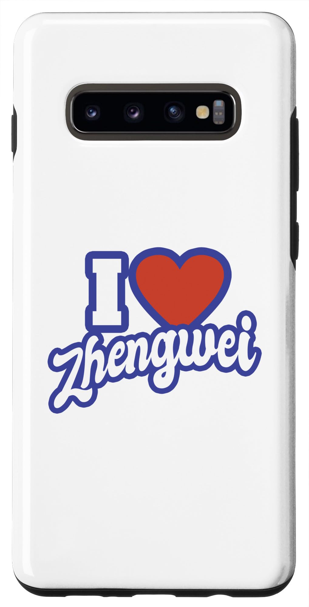 Galaxy S10+ I Love Zhengwei Case