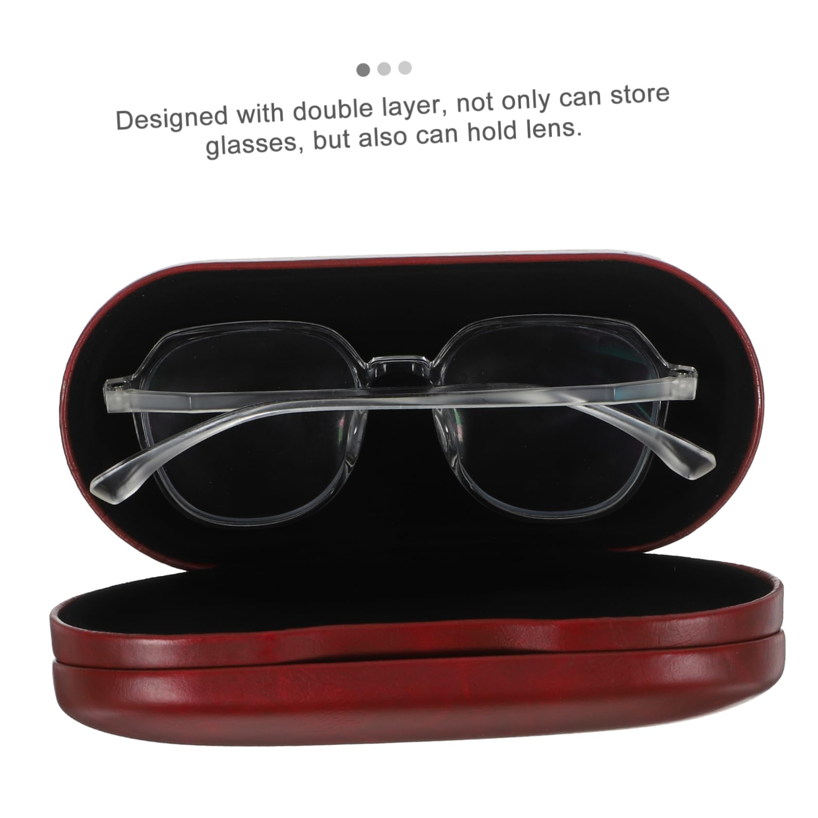 CALLARON 3 Juegos De Estuches para Gafas Organizador para Llevar Gafas Estuches para Lentes Pinzas para Gafas Suministros para Lentes De Contacto Estuche para Lentes De Contacto para