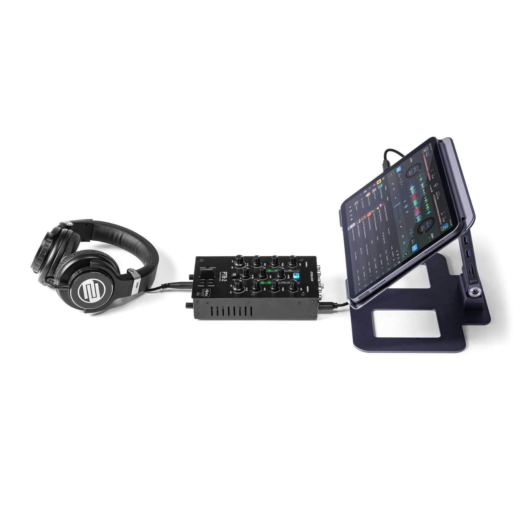 Reloop PTB-2 - Mixer DJ compatto e mobile 2+1 canali