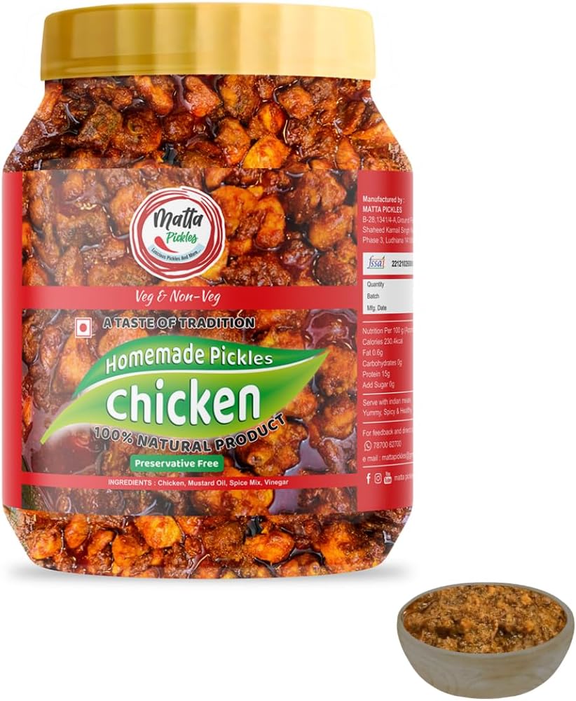 Matta Pickles Chicken Pickle (425 Grams)