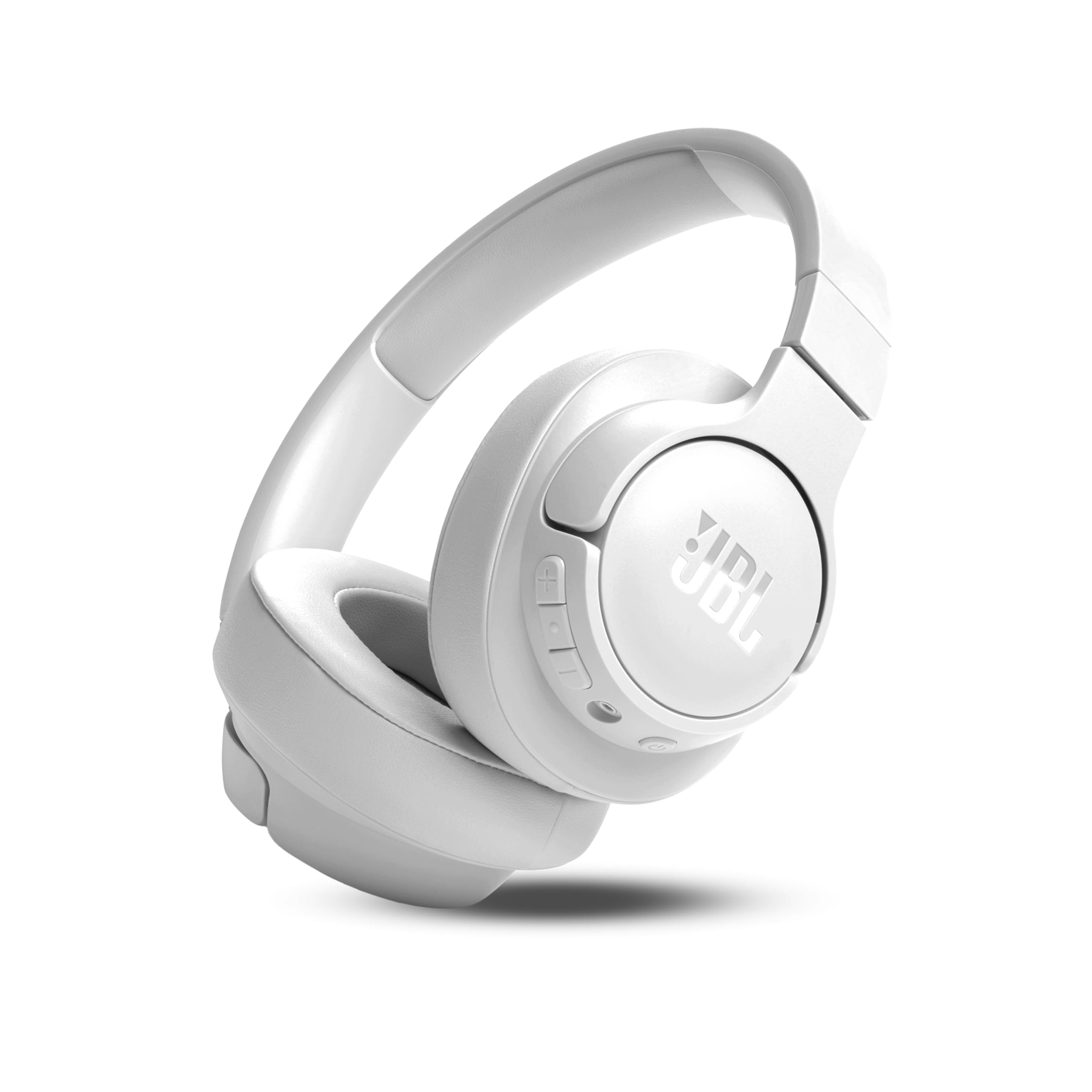 Tune 770NC Wireless Over Ear ANC Headphones with Mic, Upto 70 Hrs Battery, Speed Charge : 5 min Charge Gives up to 3H of Playback, Customized EQ, Google Fast Pair, Dual Pairing, BT 5.3 (White)