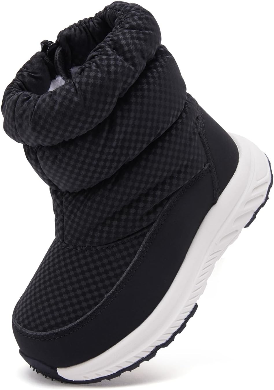 BMCiTYBM Toddler Boy Girl Snow Boots Waterproof Winter Warm Boots Nonslip Lightweight Outdoor Walking Shoes for Cold Weatehr