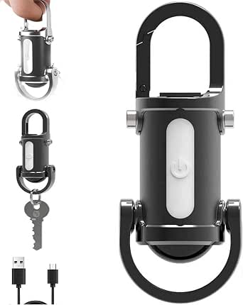 Torcia Elettrica 2 In 1 E Power Bank Mini Portachiavi Torcia Elettrica Portachiavi Multifunzionale Per Campeggio Allaperto In Montagna~p181201761