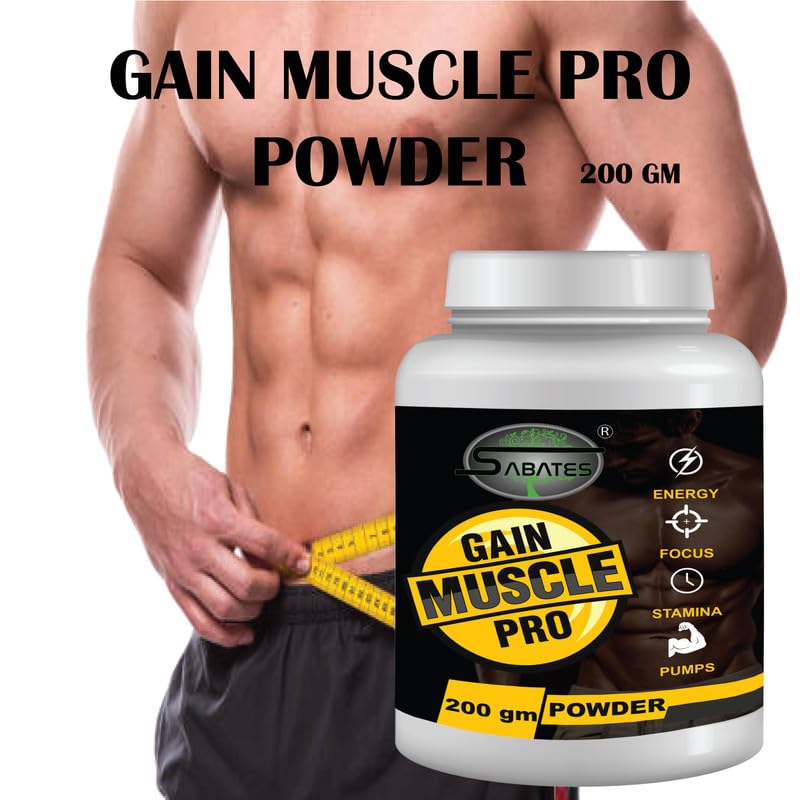 Sabates| Weight Gain Powder For Men & Women Helps To Maintain A Healthy Metabolism And Mass Gain And Supports Healthy Weight Gain Effective Muscle 1
