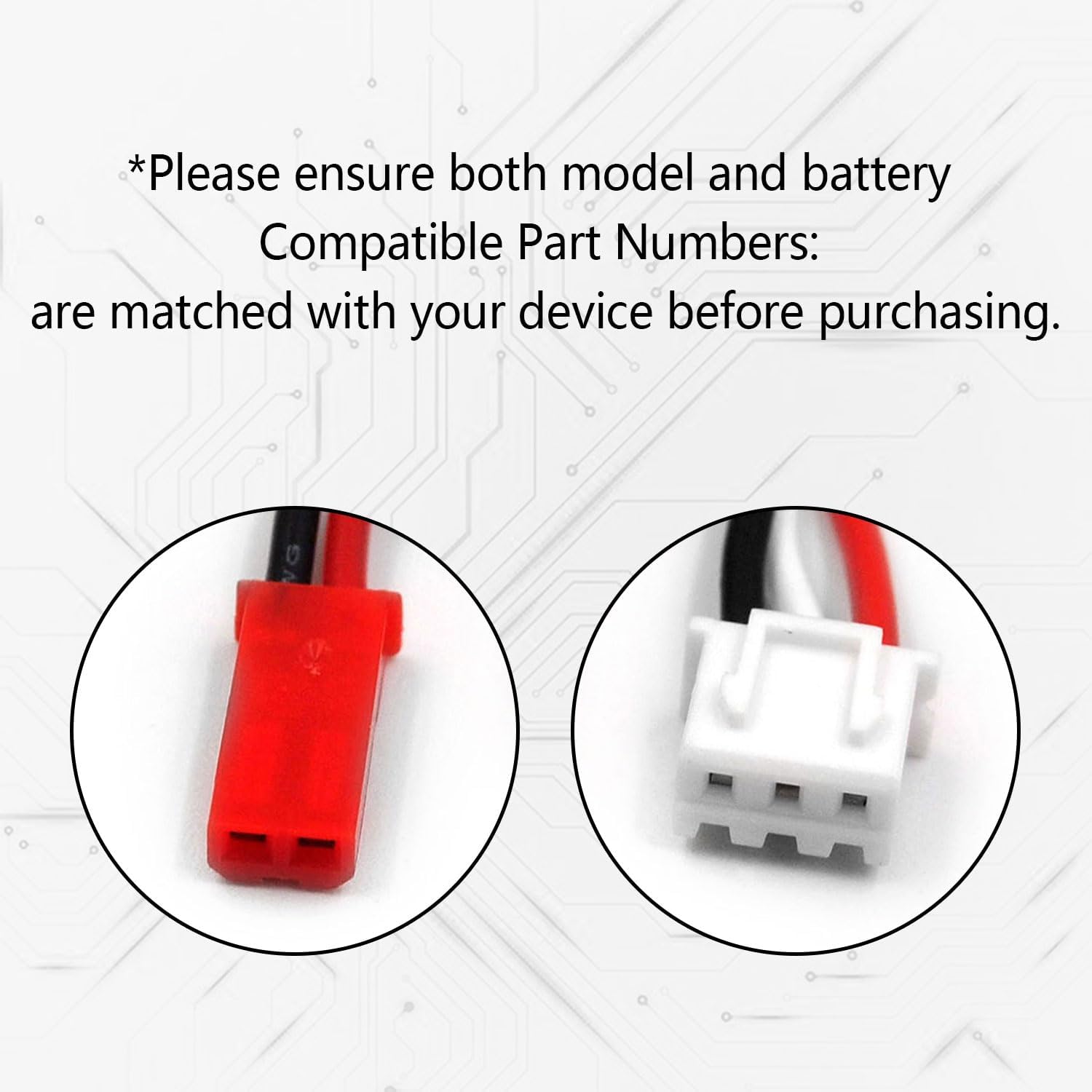 (4-Pack) 2S 7.4V 600mAh Li-Po Battery with Dual Charger Compatible with XK A280 A160 A300 RC Airplanes, Gliders, FPV Drones and Hobby Models
