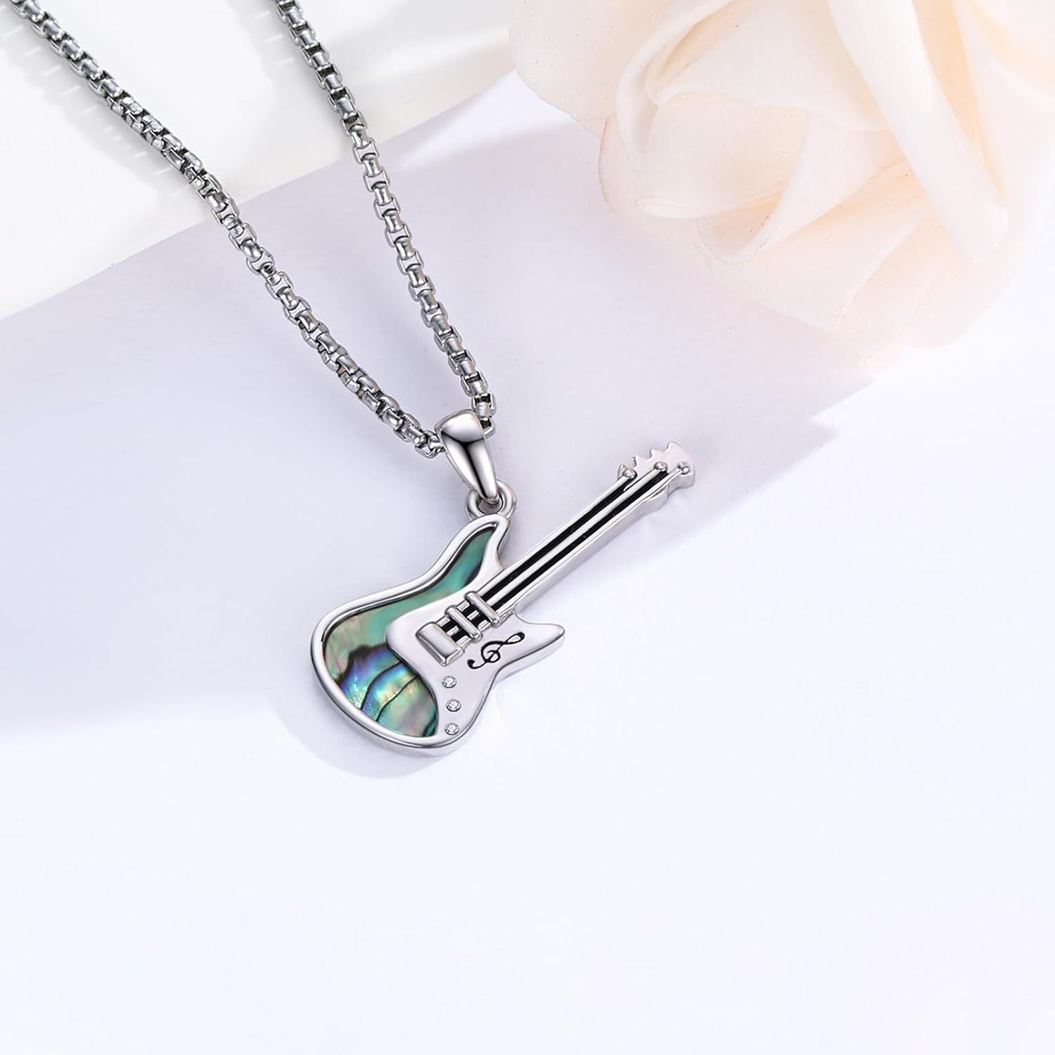 Music/Dance Necklace Gifts for Women 925 Sterling Silver Jewelry Graduation Gifts for Her - Image 2