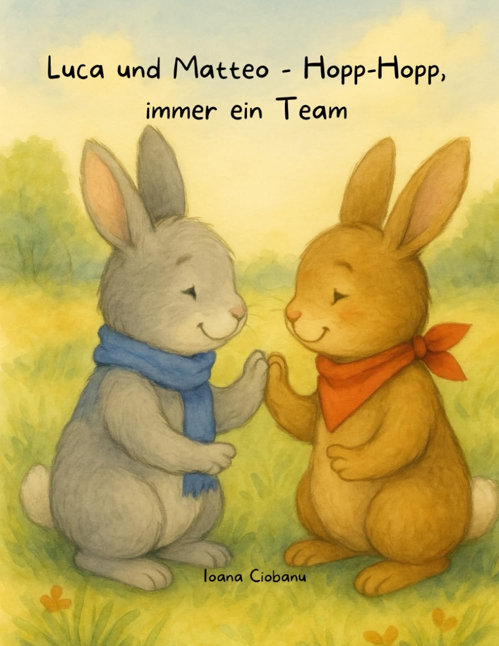Luca und Matteo - Hopp-Hopp, immer ein Team!: Ein Bilderbuch über Geschwister, Zuhören und Teamgeist (3–8 Jahre)