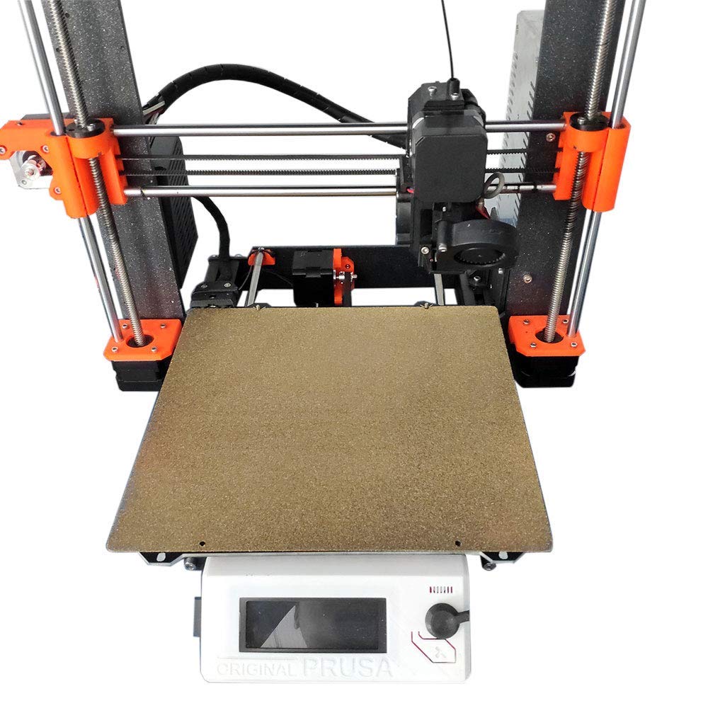 Toaiot MK52 Plateforme magnétique pour imprimante 3D double face texturée Pei ressort en tôle d'acier avec revêtement en poudre pour Reprap Prusa i3 MK3 MK2.5
