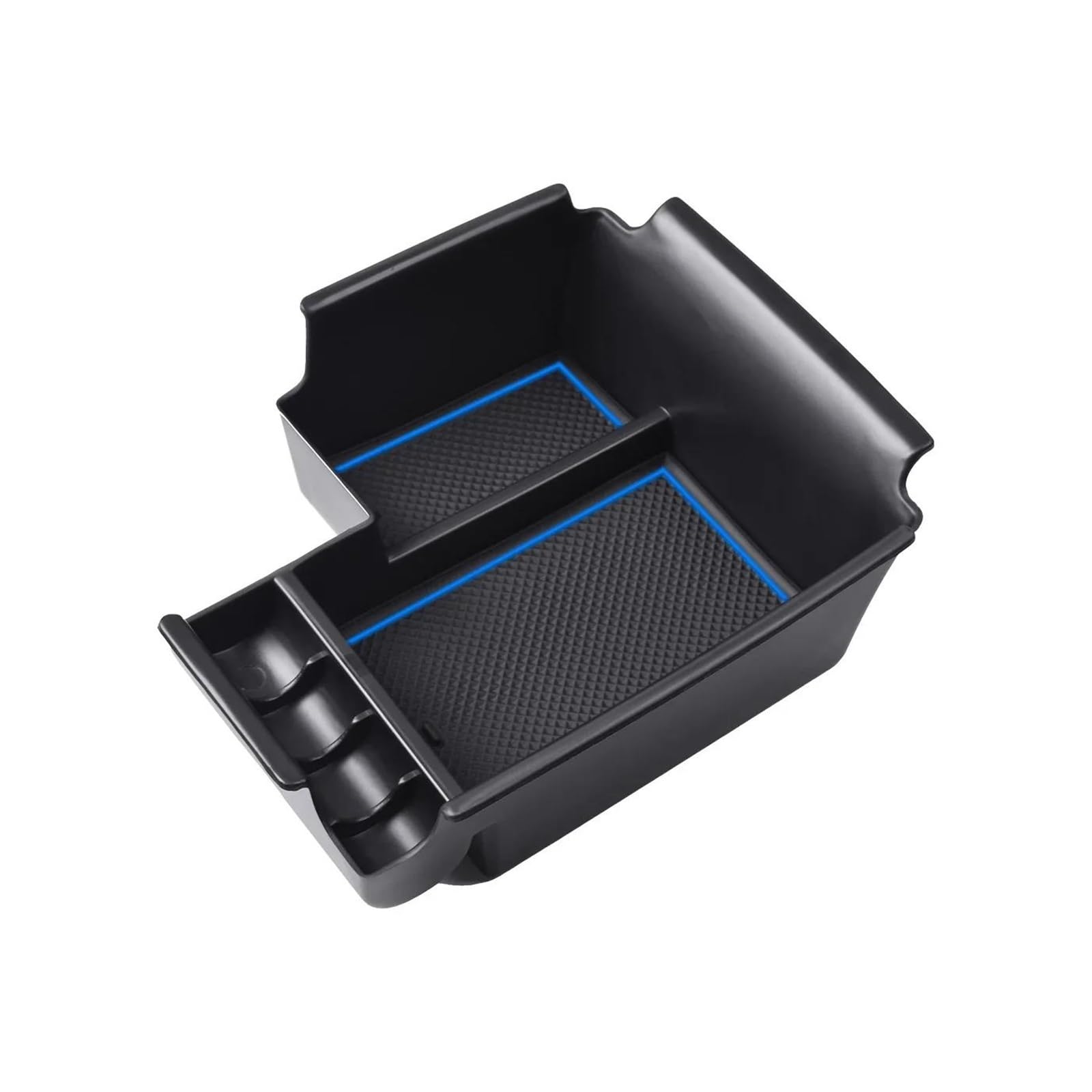HUIGAR For Kia K3 For Cerato For Forte BD 2019-2023 Car Central Armrest Storage Box(Blue)
