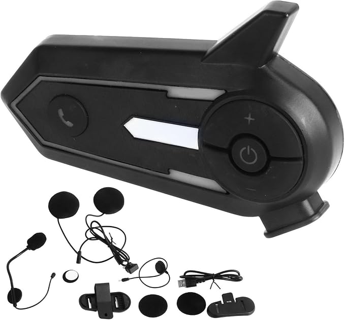 Auricular Intercomunicador Bluetooth para Moto con Batería 850mAh miniatura 6