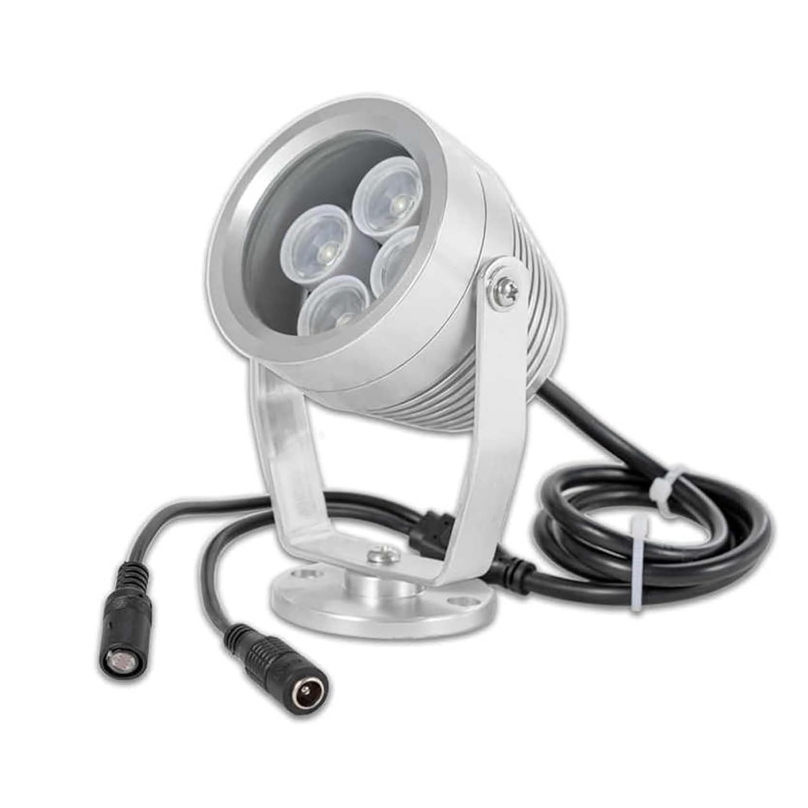 Białe światło LED, Reflektor 12 V, Uzupełniające światła Noktowizor w pełnym kolorze do monitoringu, oświetlenie pomocnicze do postów kontroli społeczności