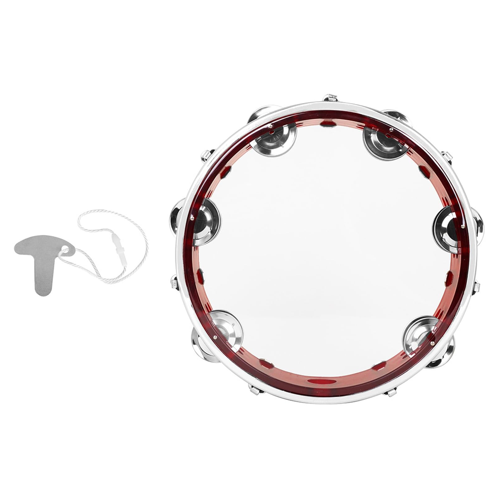 Handgehaltenes zweireihiges mit ergonomischem, Red