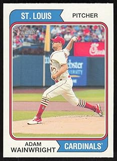 2023 Topps Heritage #175 Adam Wainwright St. Louis Cardinals MLB Baseball Trading Card