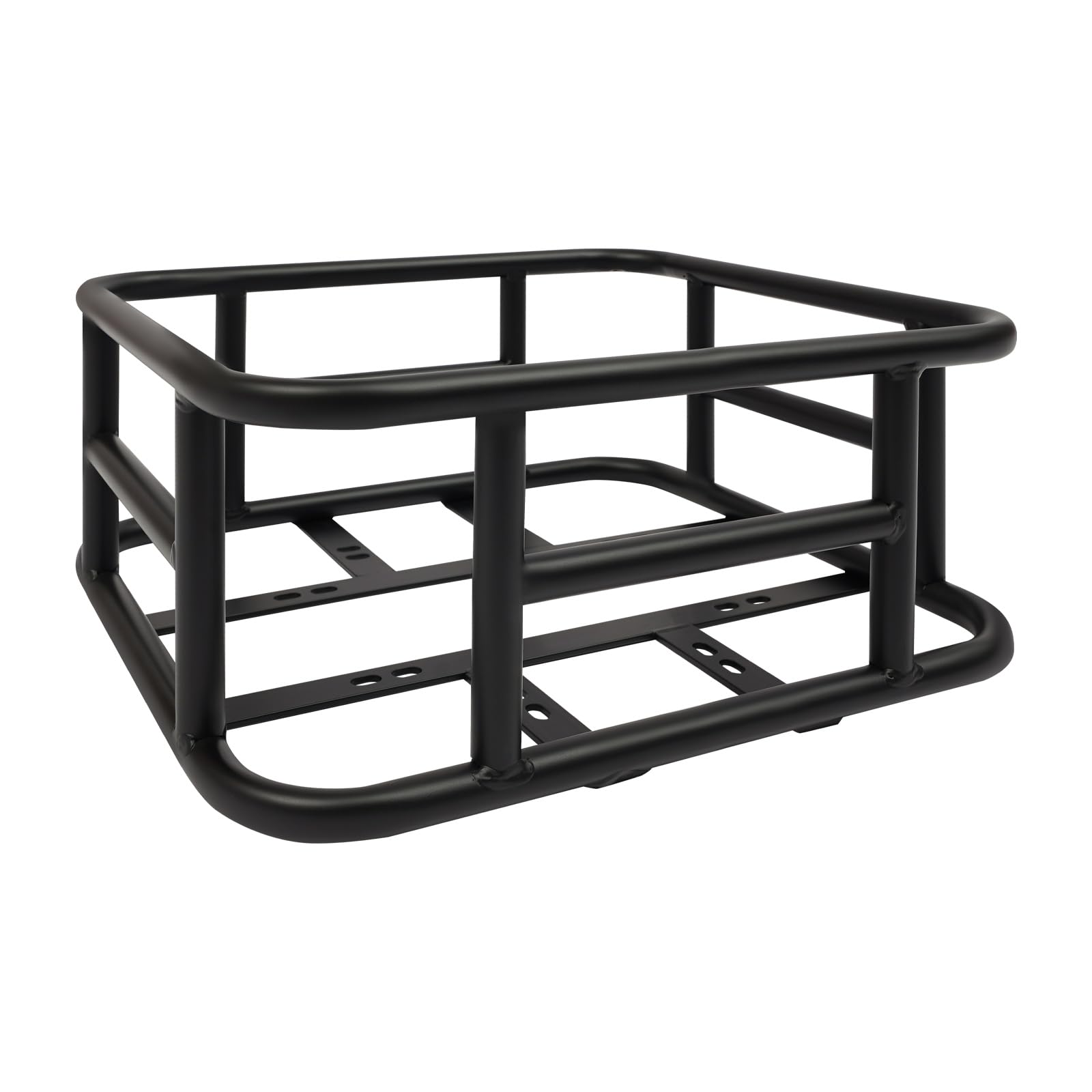Tylny kosz rowerowy, czarny, montowany z tyłu kosz rowerowy, 34,3 × 30,5 × 15 cm pojemności, nośność 15 kg, nadaje się do rowerów górskich i wyścigowych
