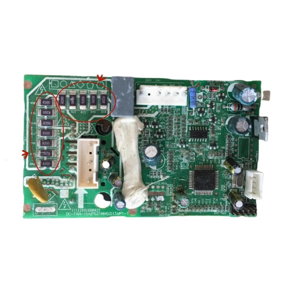 Fkymx B Compatible For Midea，Air Conditioning Fan Module Dc-Fan-15A (Ps21964) D.13.mp1-1 17122000008625(B)