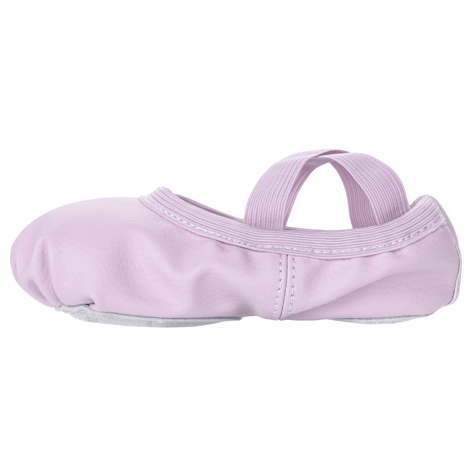 Tancefair Scarpette da Danza Classica in Pelle Scarpe da Ballo Mezza Punta Scarpette da Ballerina Ginnastica Ballo Pantofole per Bambina Ragazze e Donna