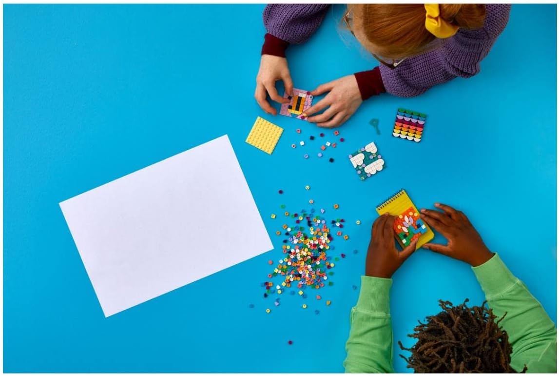 LEGO DOTS 41957 Mega Sticker Set - Art DIY Set | Decorating and creating patterns for children from six years old (486 items)