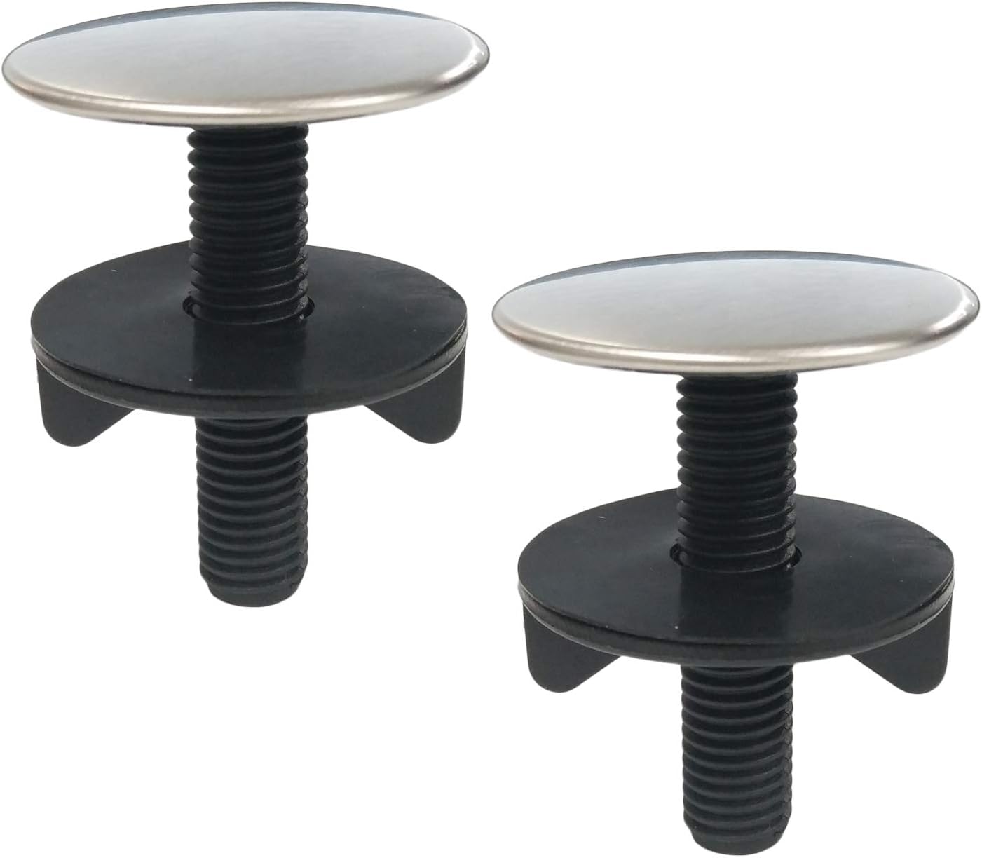 2 Pack Kitchen Sink Hole Cover Faucet Hole Cover Kitchen Sink Tap Hole Plate Stopper Cover Blanking Metal Stainless Steel Plug