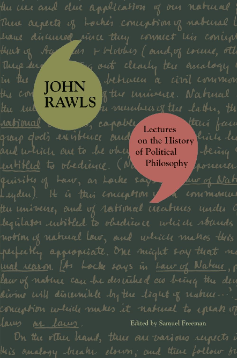 Lectures on the History of Political Philosophy by John Rawls PAPERBACK
