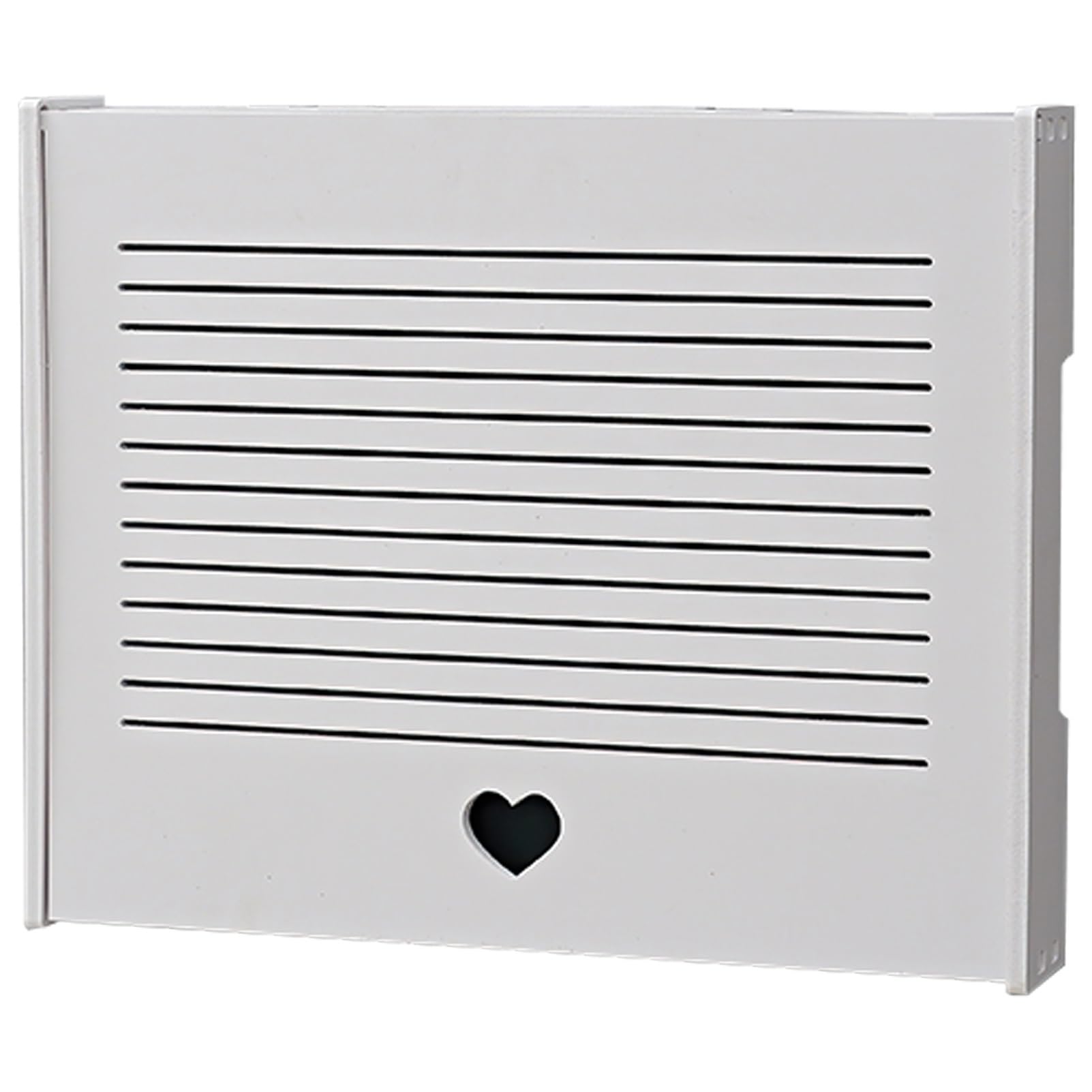 Meiiron Wall-Mounted WiFi Router Cable Box TV Lower Plug-in Shielding Box Set-top Box Shelf Wall Modem Decorative Box for Office and Home (Color : D, Size : 47x38x7.5cm)
