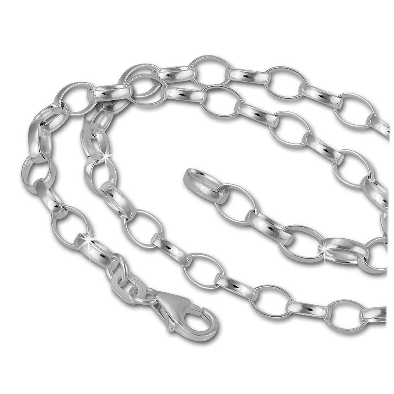 SilberDream Charmskette Charms Halsschmuck 70cm 925 Sterling Silber FC0124 Silber Charmsschmuckkette