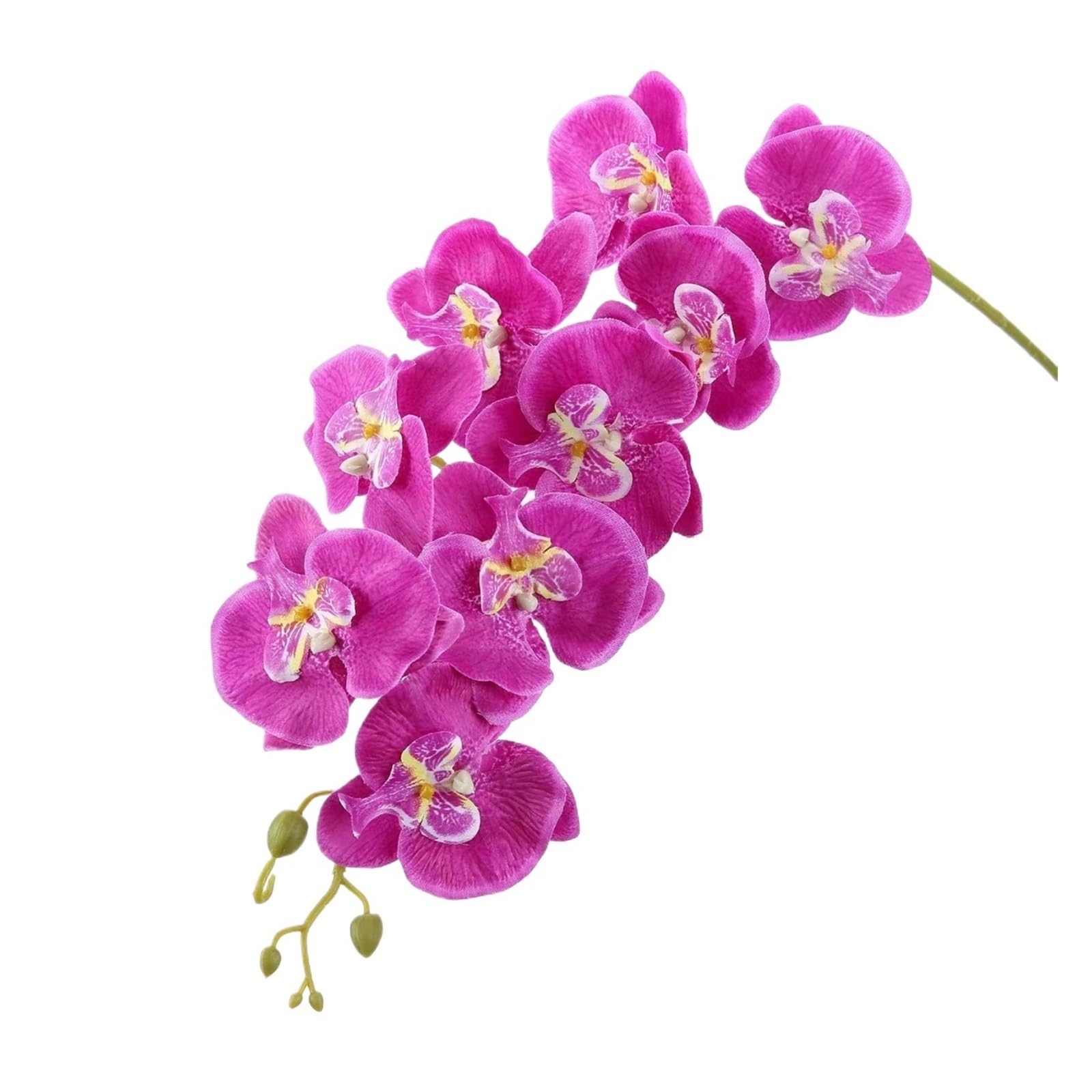 Casetlong 1PC Artificial Flowers Branch Bouquet For Home Decor Wedding Decoration Fake DIY Wreath Accessories(PURPLE)