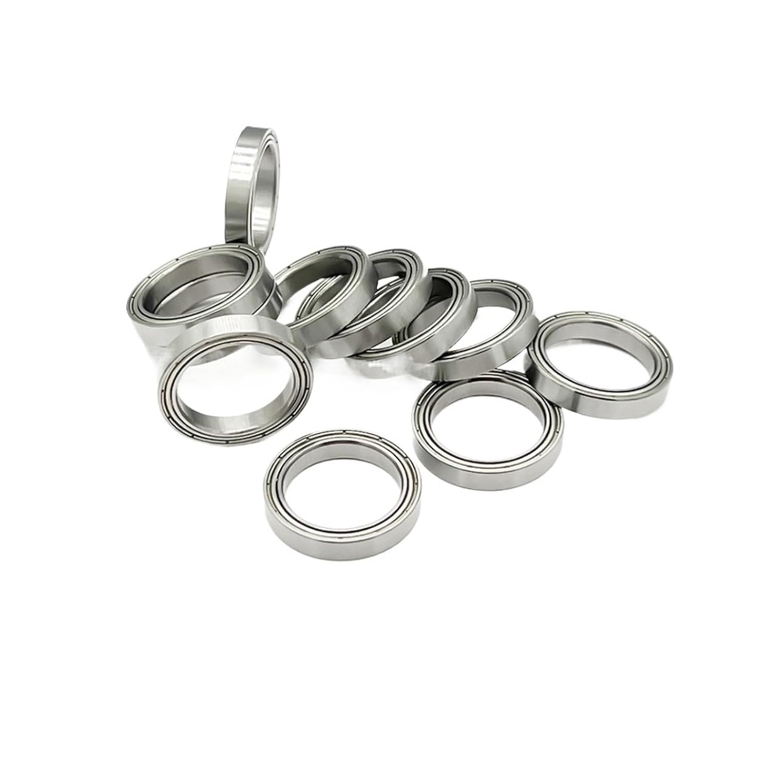 6703ZZ Thin-Walled Bearing Size 17x23x4mm High-Speed and Low-Noise 5Pcs