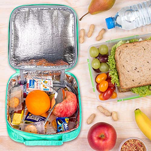 Zlyert 3Pcs Preschool Backpack For Girls, Unicorn Kids Bookbag For Elementary Students, 16" Sequin Backpacks With Lunch Box For Girl - Green #TOP4