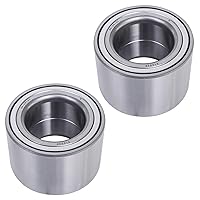 Vista 90 de Detroit Axle - 2 bujes de rodamiento de rueda traseros para Suzuki Aerio 2002-2007, Suzuki Esteem 1995-2002, 2 rodamientos de rueda completos