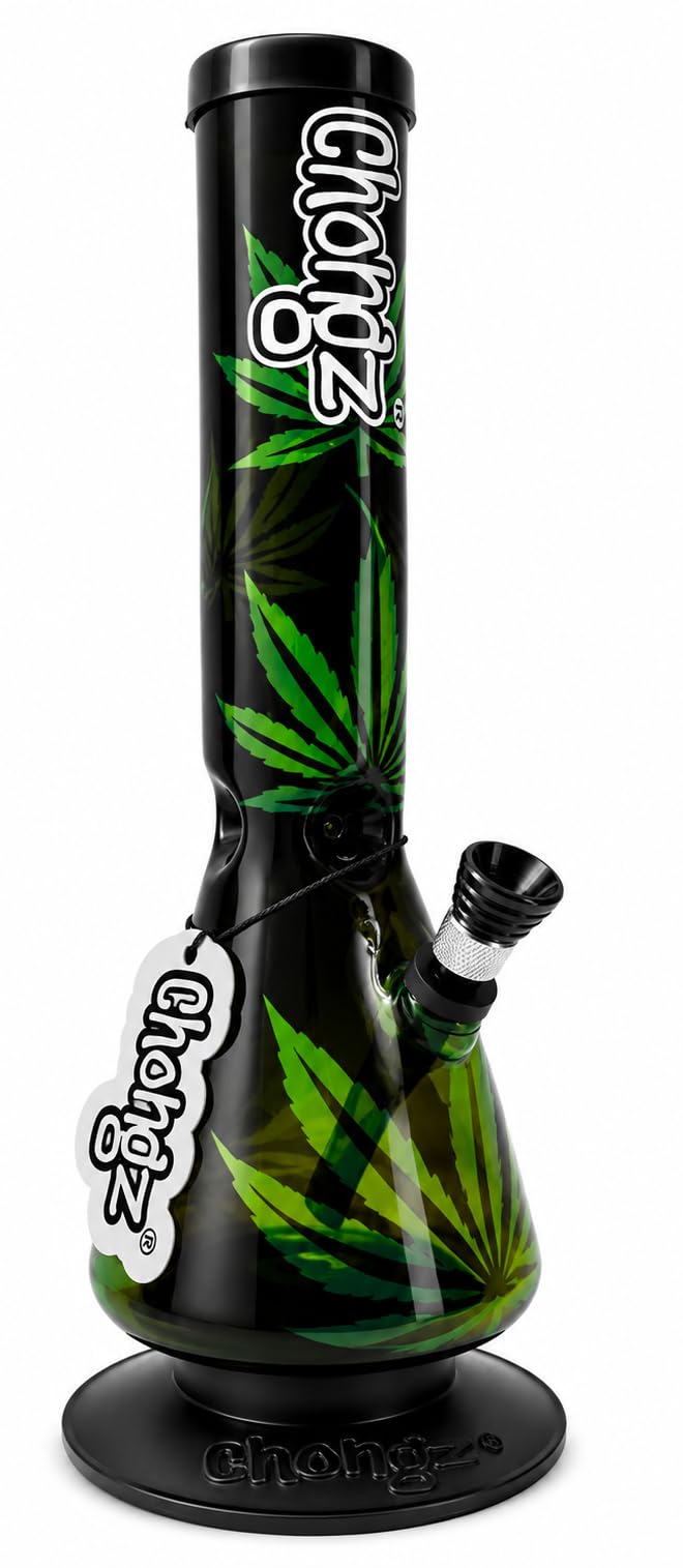 CHONGZ 30cm "Leaf Piece" Leaf Beaker Ice Waterpipe Bong (CHO120)