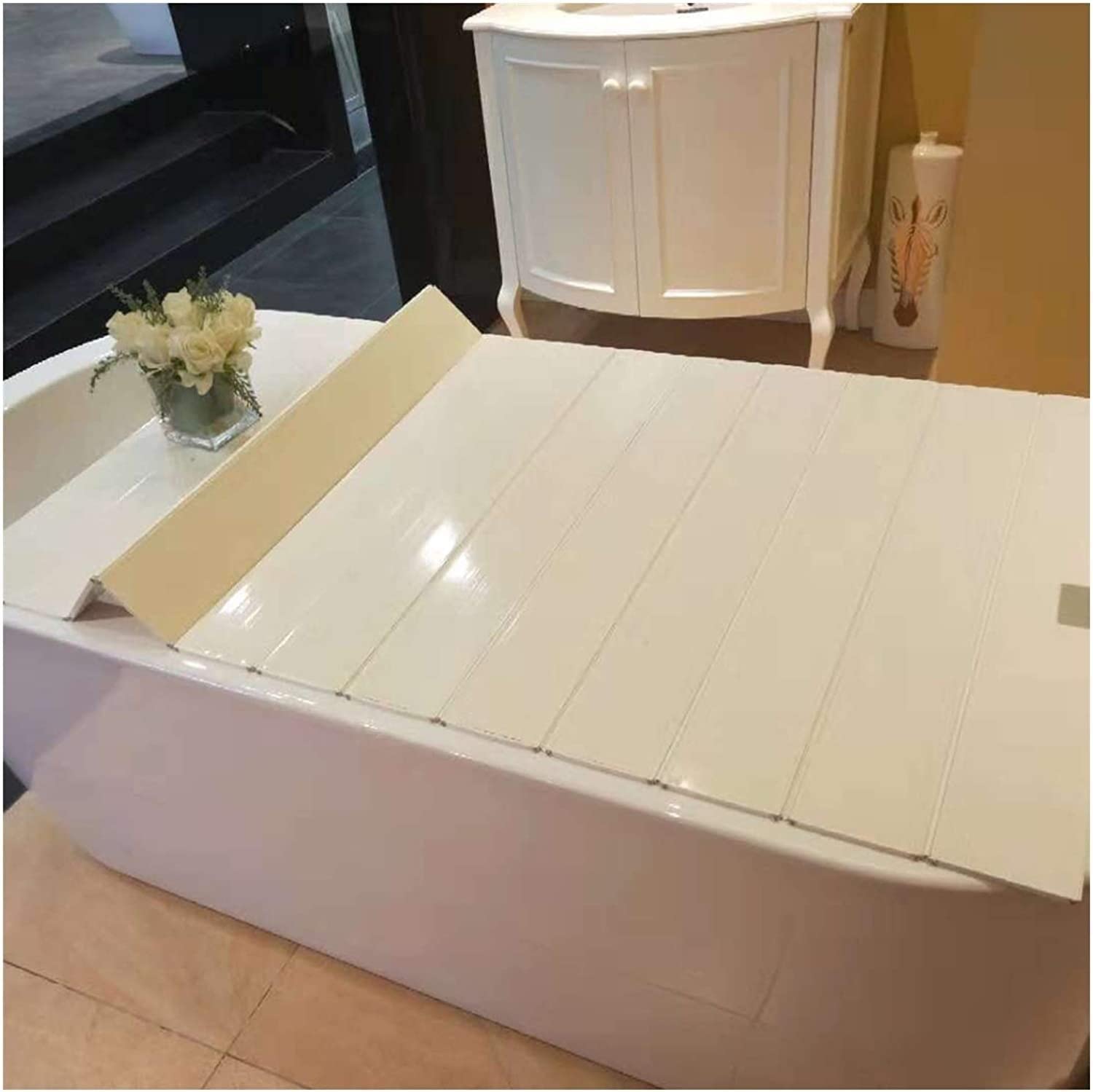 Couvercle d'isolation de baignoire JATIBOSH pour éviter que l'eau ne refroidisse trop vite