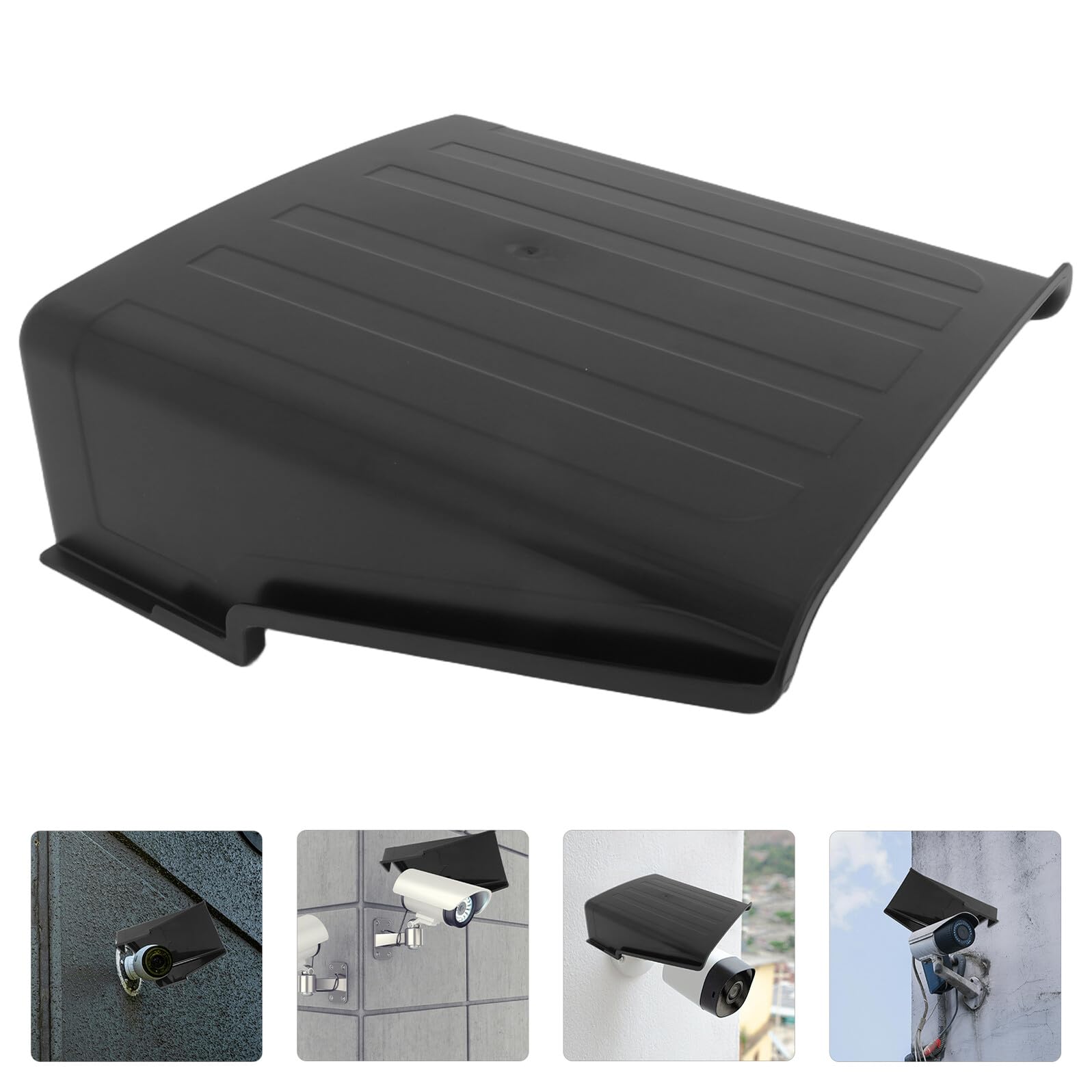 BESPORTBLE Housse de Protection pour Caméra Extérieure Abri Plastique Résistant Pluie et Soleil Installation Facile sans Outils Protection Intempéries et Poussière
