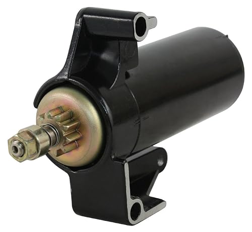 RAREELECTRICAL Motor de arranque compatible con EVINRUDE Marine Engine E15B E15E E15EL E15EVL E15R 5361 584613 5361 RS41061 584613 586274