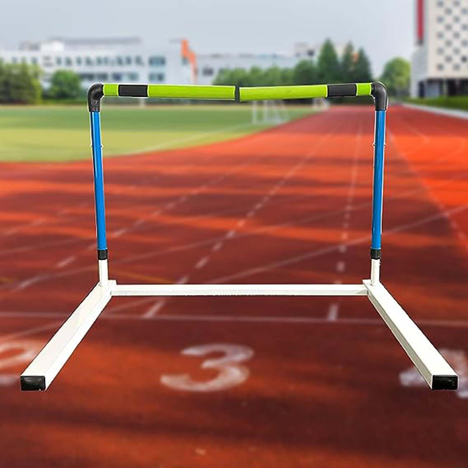 Attrezzatura per la Pratica Sportiva con Ostacoli Regolabili – velocità e Allenamento pliometrico per Fitness – per Atletica Leggera Indoor/Outdoor/Scuola Superiore/Scuola Media