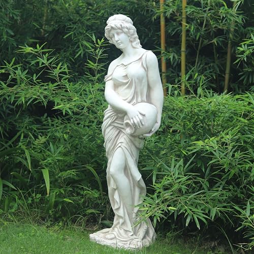 Estatua Grande Diosa Griega Dinoe 46 pulgadas Alta miniatura 2