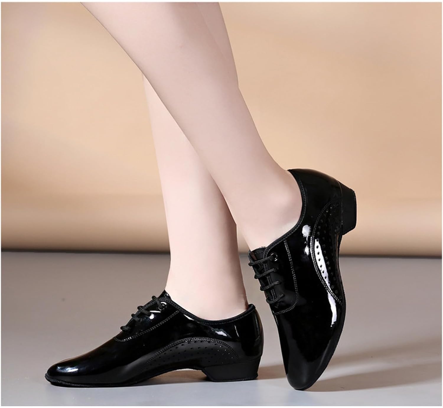 [GUREITOJP] ダンスシューズ 子供大人兼用 男女兼用 モダンダンスシューズ 合革 メンズ レディース 軽量 通気性 ノンス