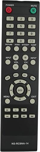 Miniatura 4 de Mando a Distancia de Repuesto Compatible con Insignia TV NS-24E40SNA14 NS-32D20SNA14 24" LED Televisión