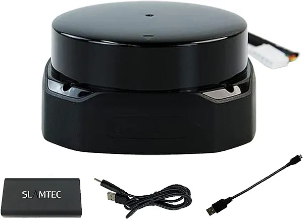 Slamtec RPLIDAR S2L 2D Lidar 360 Degree 18 Meters Scanning Radius IP65 Proof LIDAR Sensor Scanner for Obstacle Avoidance and Navigation of Robots Support ROS/ROS2