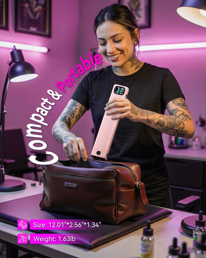 Phomemo M08F Plus AI Termocopiadora Tattoo con Pantalla Táctil - Impresora Termica Tattoo por Transferencia Térmica para Artistas con con diseño IA, Incluye 10 Hojas de Papel de Transferencia