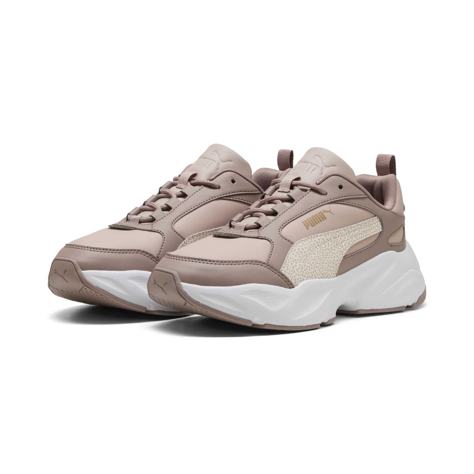 PUMA Damen Cassia 2.0 TOPCAT Sneaker, Rose Latte-Frosted Ivory-Sandstone, 39 EU, Rose Latte Frosted Ivory Sandstone, 39 EU