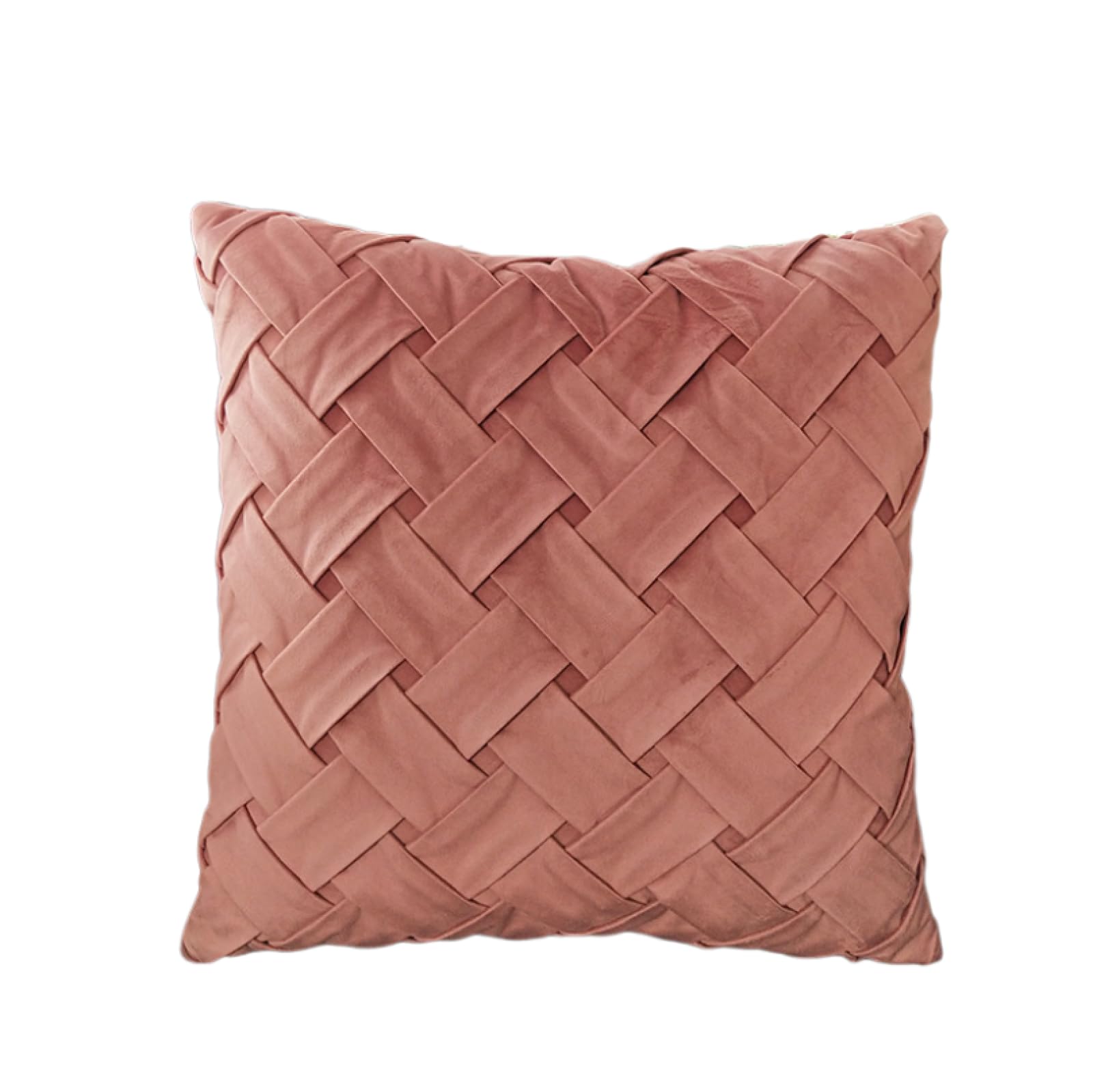 Fodere Cuscini In Pile Olandese Intrecciato - 2 Pezzi, Colore Rosso Arancio - Foto 5