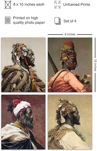 Miniatura 9 de African American Wall Decor 11x14 - Black Art Print - Afro American Wall Decor - Black History Month Poster - Black Culture Living Room Decor for